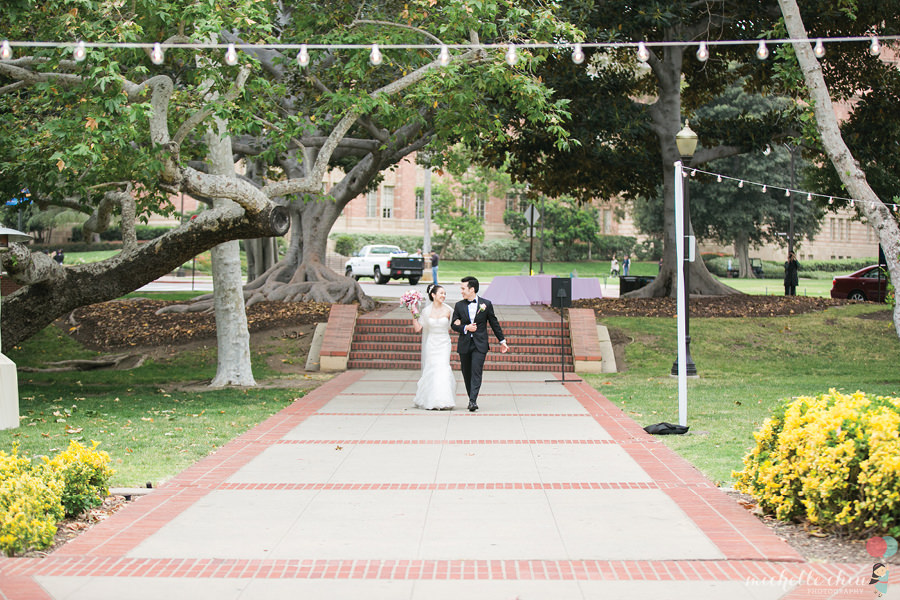 046 Los Angeles UCLA Janss Terrace Wedding Photography